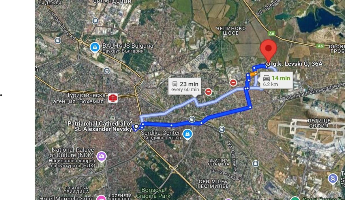 Levskig Studio 10 Min From Sofia Airport And City Centre Екстериор снимка